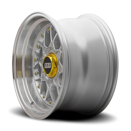 Jogo de rodas Zeus 5284 BBS RS2 16x9 (Prata)