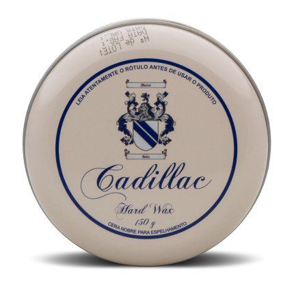 Cera carnaúba Premium Hard Wax com aplicador Cadillac (150g)