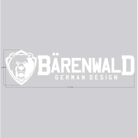 Adesivo Bärenwald Brasão Clássico Horizontal