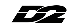 Logotipo da marca D2 Racing