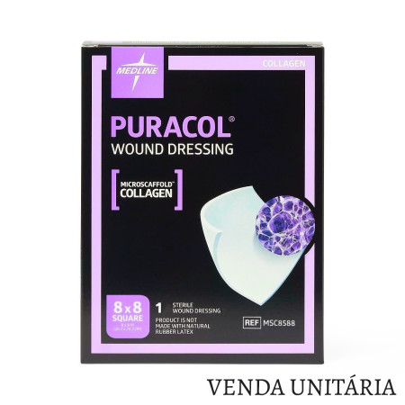 Curativo Puracol - 20,3cm x 20,3cm - Medline - cod. MSC8588
