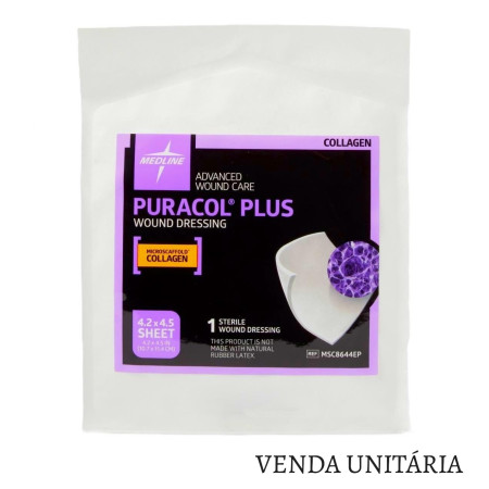 Curativo Puracol Plus - 10,7cm x 11,4cm - Medline - cod. MSC8644EP