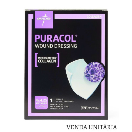 Curativo Puracol - 10,1cm x 10,8cm - Medline - cod. MSC8544