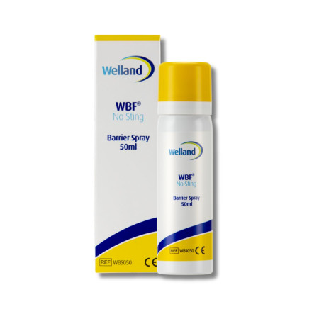WBF® Spray barreira sem ardor | Película Protetora de Pele | 50ml | Welland | WBS050