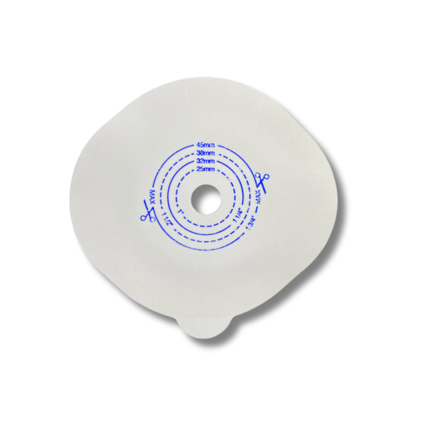 Placa para Estomia 45mm | Valore 2 peças | Plana | 13mm – 45mm | Welland | XT2F413