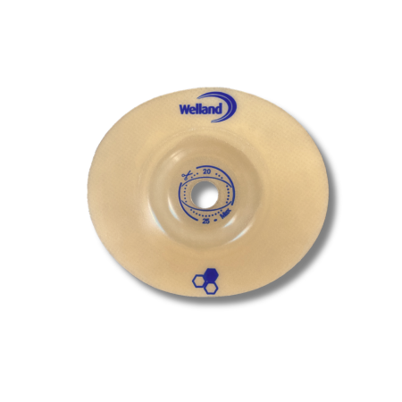 Placa para Estomia 45mm | Aurum 2 | Convexa |13mm – 25mm | Welland | Com Mel de Manuka | XMH2NF413