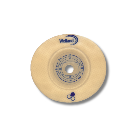Placa para Estomia 45mm | Aurum 2 | Plana |13mm – 40mm | Welland | Com Mel de Manuka | XMH2F413