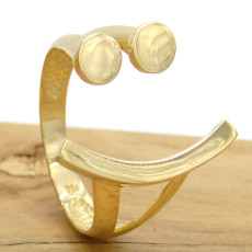 Anel Emotions Smile, em Ouro Amarelo 18 Kilates