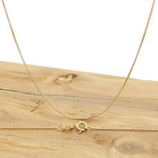 Corrente Malha Veneziana de 45 cm, em Ouro Amarelo 18 Kilates