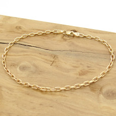 Pulseira Elos Cartier, em Ouro Amarelo 18 Kilates