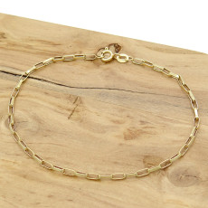 Pulseira Elos Cartier, em Ouro Amarelo 18 Kilates