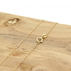 Corrente Elos Ovais, em Ouro Amarelo 18 Kilates