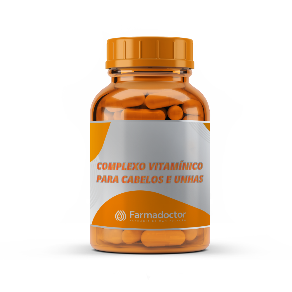Complexo Vitamínico para Cabelos e Unhas - 90 cápsulas