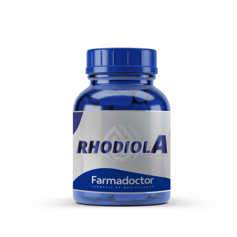 Rhodiola Rosea 300mg - Vitalidade Física e Cognitiva - 30 Cápsulas