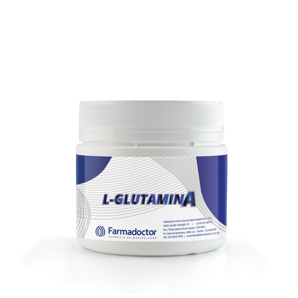 L-Glutamina - Recuperação Muscular e Ganho de Massa Magra - 400g