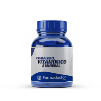 Complexo Vitamínico e Mineral para Auxiliar na Imunidade - 60 doses