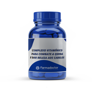 Complexo Vitamínico Para Combater a Queda e Proporcionar Beleza aos Cabelos - 120 doses