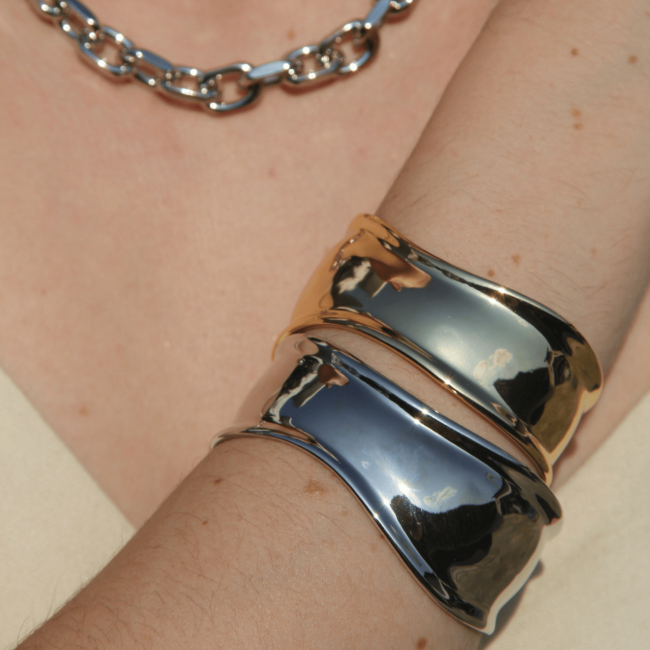 Bracelete Orgânico Ouro