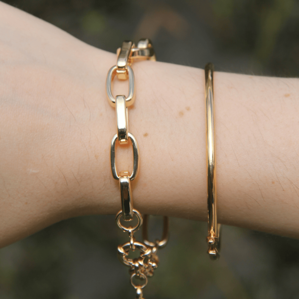 Pulseira Elos Retangulares