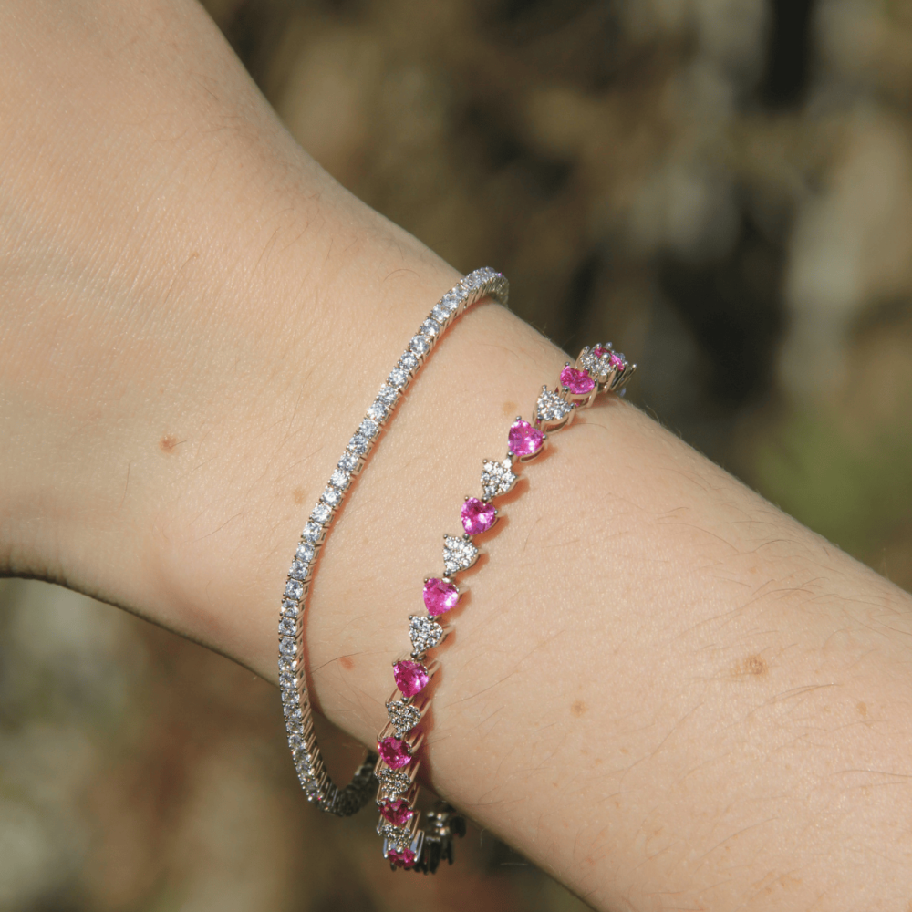 Pulseira Riviera 2mm - 4 garras