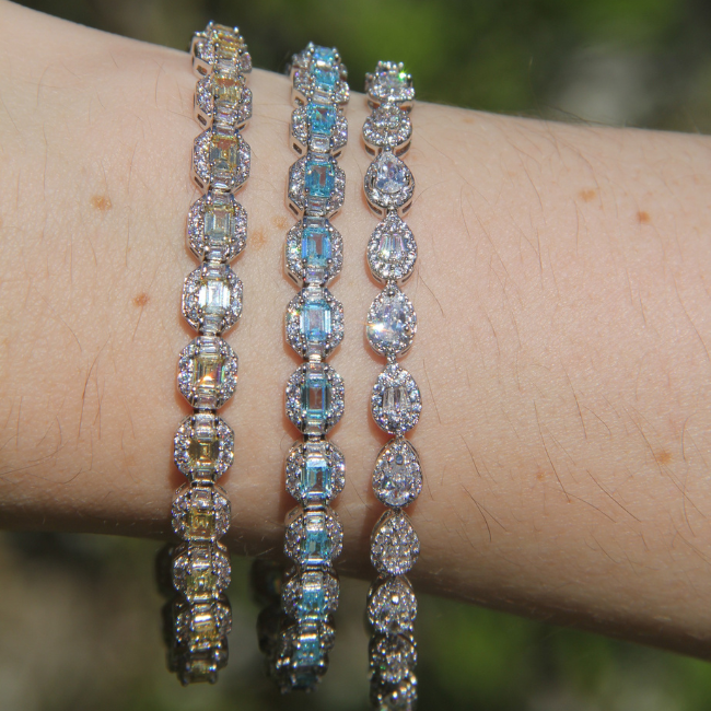 Pulseira Riviera Gota Branca