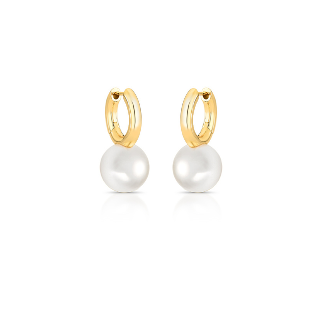 Brinco Argola Pérola