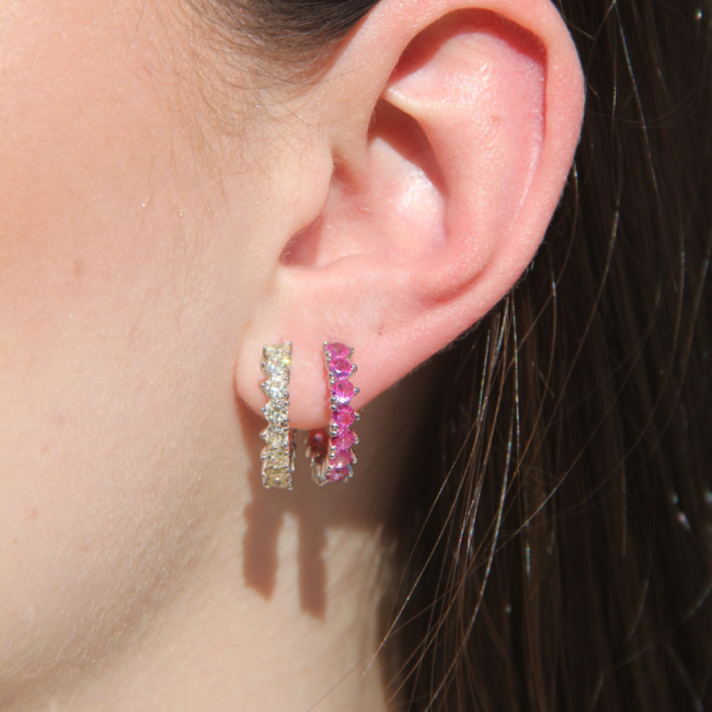 Argola Riviera Fancy Yellow