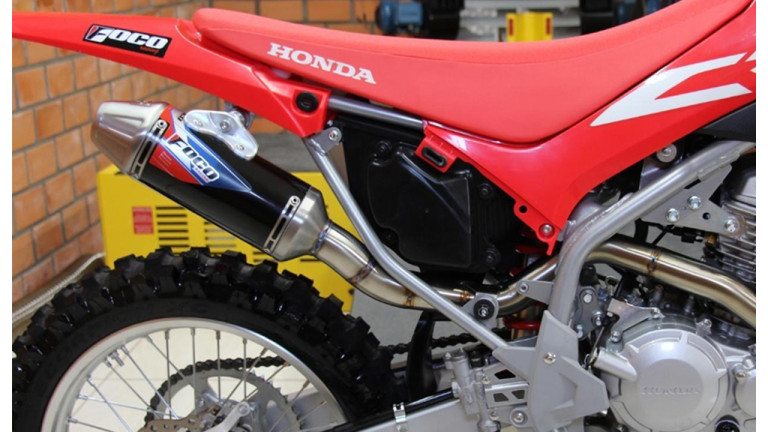 Escapamento para CRF250F Foco Racing