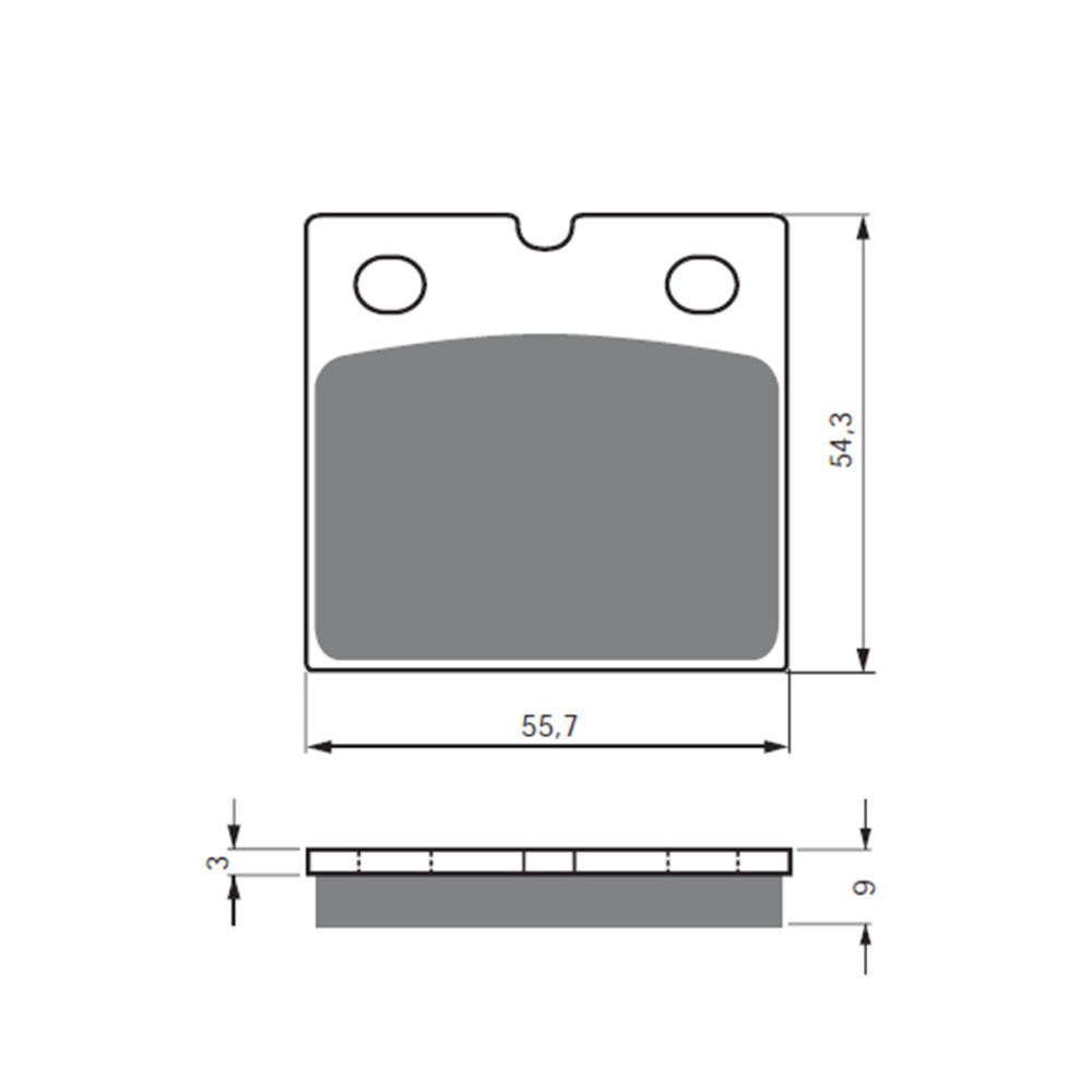 Pastilha de Freio Dianteira ou Traseira Goldfren para BMW/DUCATI/JAWA/MV AUGUSTA/MZ