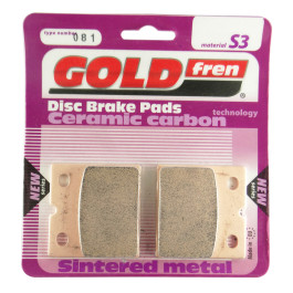 Pastilha de Freio Dianteira ou Traseira Goldfren para BMW/DUCATI/JAWA/MV AUGUSTA/MZ