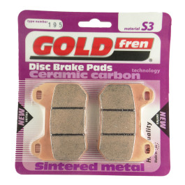 Pastilha de Freio Traseira Goldfren para BMW K1200 97/09 R1200 03/04