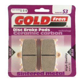 Pastilha de Freio Traseira Goldfren para Suzuki C1500 05/- VL1500 02/03 VL1600 05/-