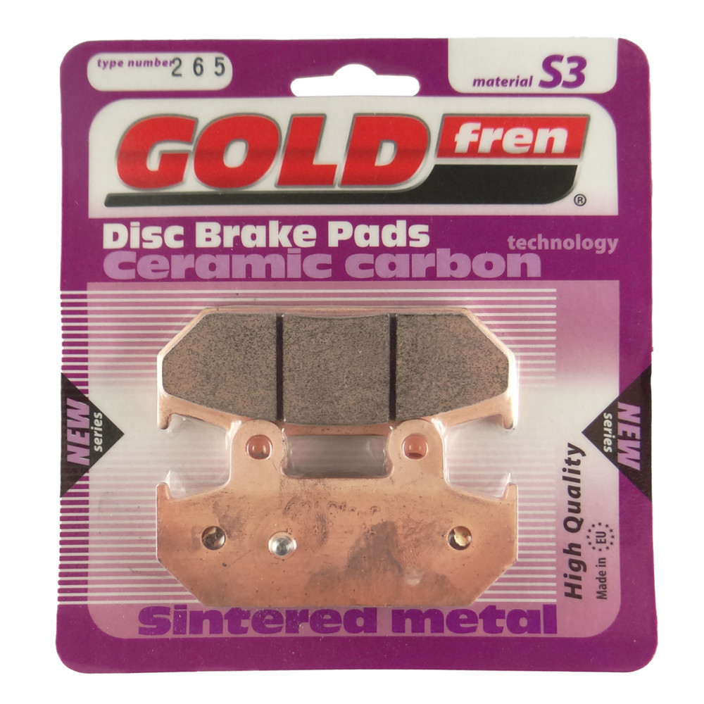 Pastilha de Freio Traseira Goldfren para Suzuki AN250 07/08 AN400 Burgman 07/15 AN650 Burgman 04/15 (T)