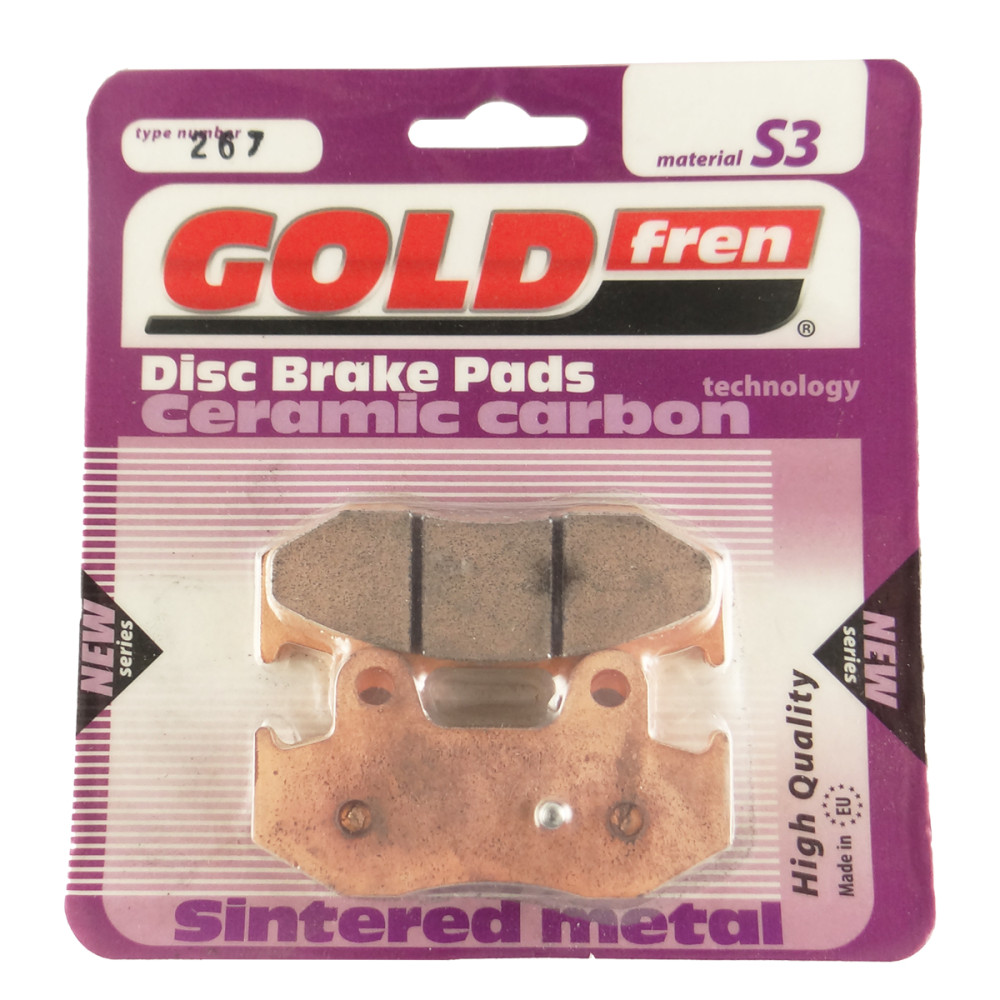 Pastilha de Freio Traseira Goldfren para Suzuki Burgman 250 01/02 Burgman 400 01/06