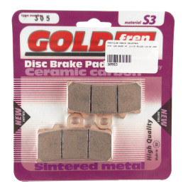 Pastilha de Freio Dianteira Goldfren para KTM 125 Duke 4T 11/15 RC125 14/15 200 Duke 4T 12/15 RC200 14/15 RC390/ 390 Duke 13/15