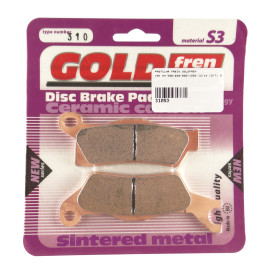 Pastilha de Freio Dianteira ou Traseira Goldfren para Can Am 500/650/800/1000 12/14