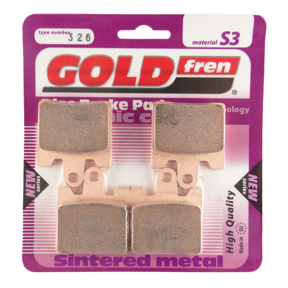 Pastilha de Freio Dianteira Goldfren para Triumph 1215 Trophy 12/- Yamaha FJR1300 06/- XVS1900 13/-