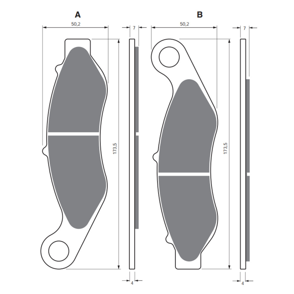 Pastilha de Freio Dianteira Goldfren para Harley Davidson Frewheeler Trike 15 Trike Tri Glide Ultra 14/15
