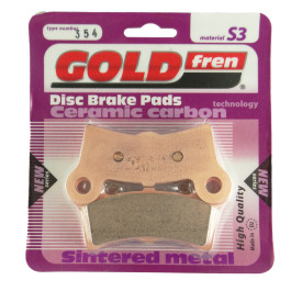 Pastilha de Freio Traseira Goldfren Harley Davidson Tri Glide Ultra Classic Trike 09/13 Street Glide Trike 10/11