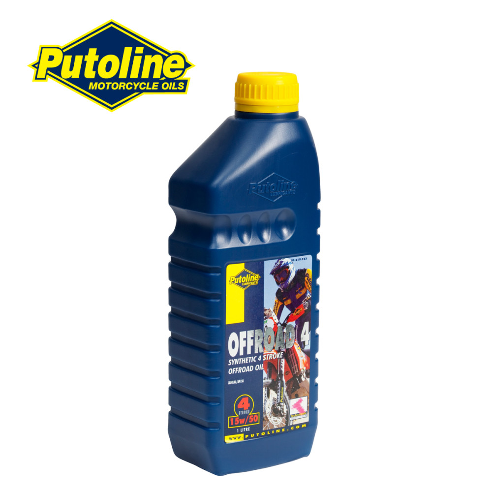 Óleo Putoline Off Road 4 15w50 Semi-Sintético para Motor 4T