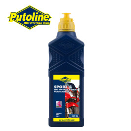 Óleo Putoline Tm Sport 4 15W50 Semi-Sintético para Motor 4 Tempo com Aditivo Technomoto On-Road 1 Litro
