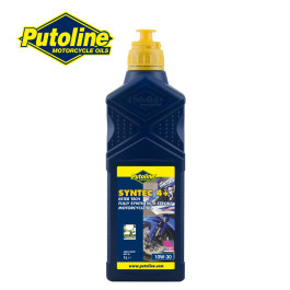 Óleo Putoline Sintético Syntec 4+ Ester Tech 10w30  para Motor 4 Tempo On-Road 1 Litro