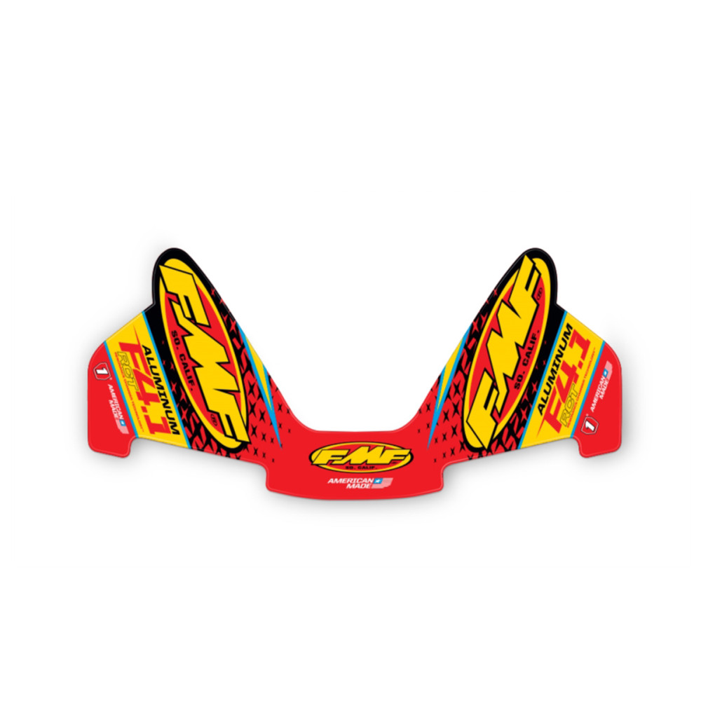 Adesivo de Ponteira FMF Factory 4.1 RCT Aluminium