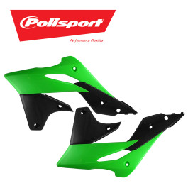 Aleta do Radiador Polisport para Kawasaki KXF250 13/16 Réplica