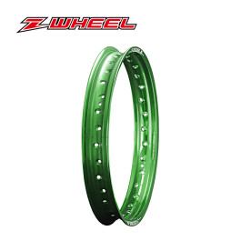 Aro Traseiro Z-Wheel R50 com 36 Furos 19X2.15 para KTM SX/SX-F YZ250 YZF400/426/450 KXF450 RMZ450-Verde