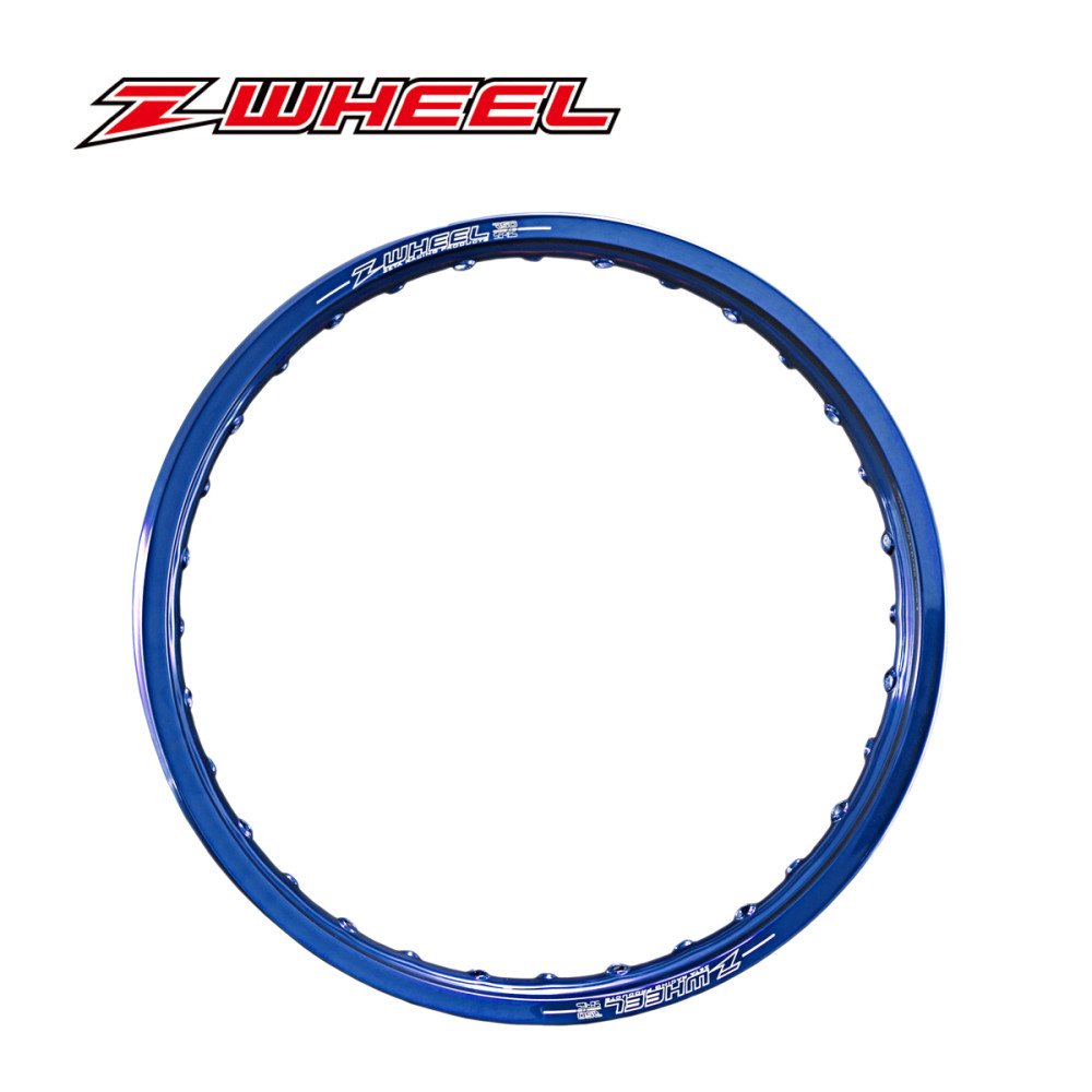 Aro Traseiro Z-Wheel R50 com 36 Furos 19X1.85 para YZF250/YZ125/KXF250/RMZ250-Azul