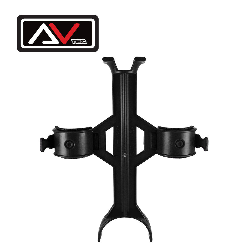 Bloqueador de Suspensão Avtec Universal com Abraçadeiras de Borracha-Preto