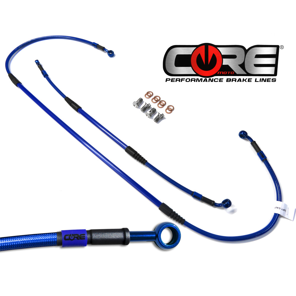 Kit Flexível de Freio Core Moto Yamaha YZ125/250 08/14 YZF250/450 08/09