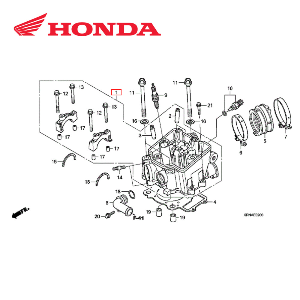 Cabeçote Original Honda para CRF250 10/11