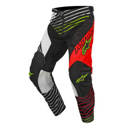 Calça Alpinestars Racer Braap 2017-Vermelha/Branca/Preta-42